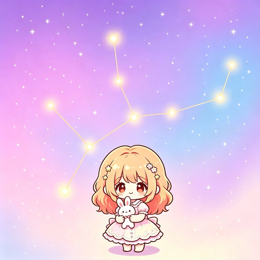 处女座的星座图