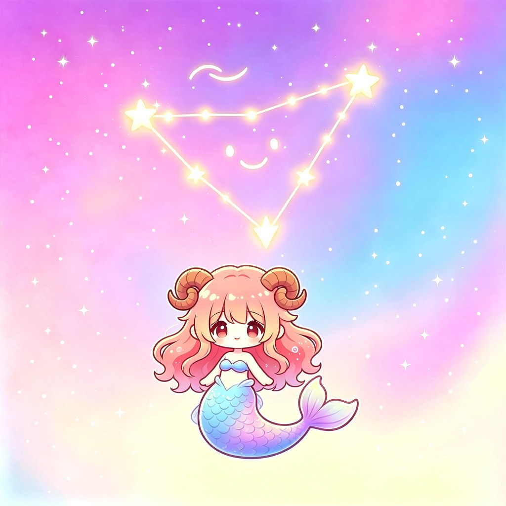 摩羯座的星座图
