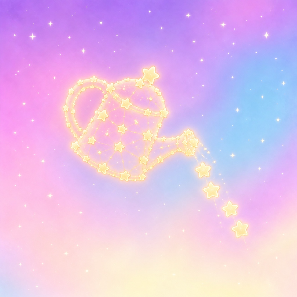 星灵座的星座图