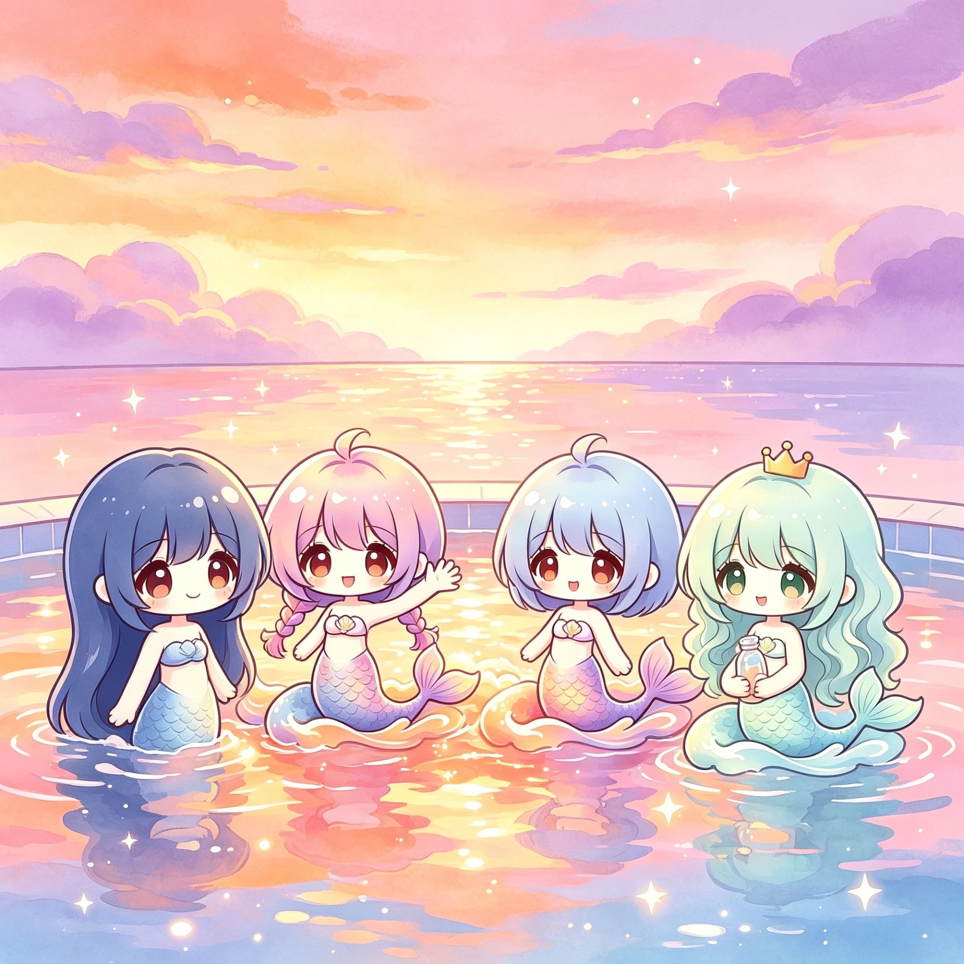 第三集 晚霞浪花封面
