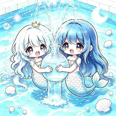 双鱼座画的《大漏水名场面》