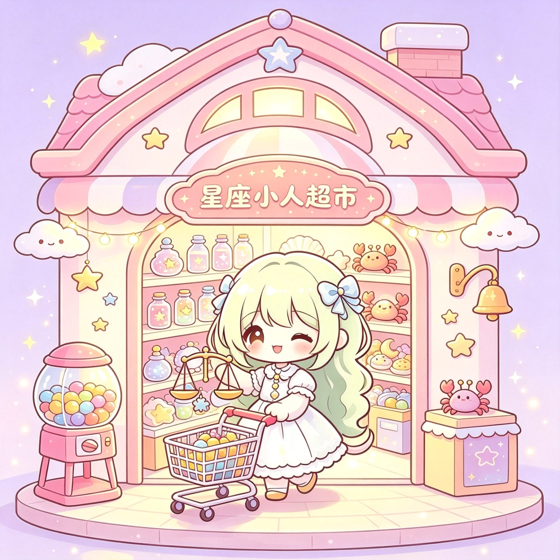星座小人超市